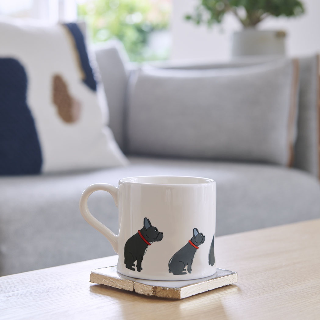 French Bulldog Mug £15.95 Mischievous Mutts Mugs Sweet William