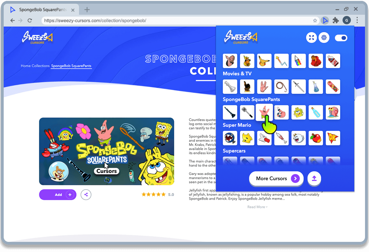 How to Use Custom Cursor for Chrome Sweezy Custom Cursors