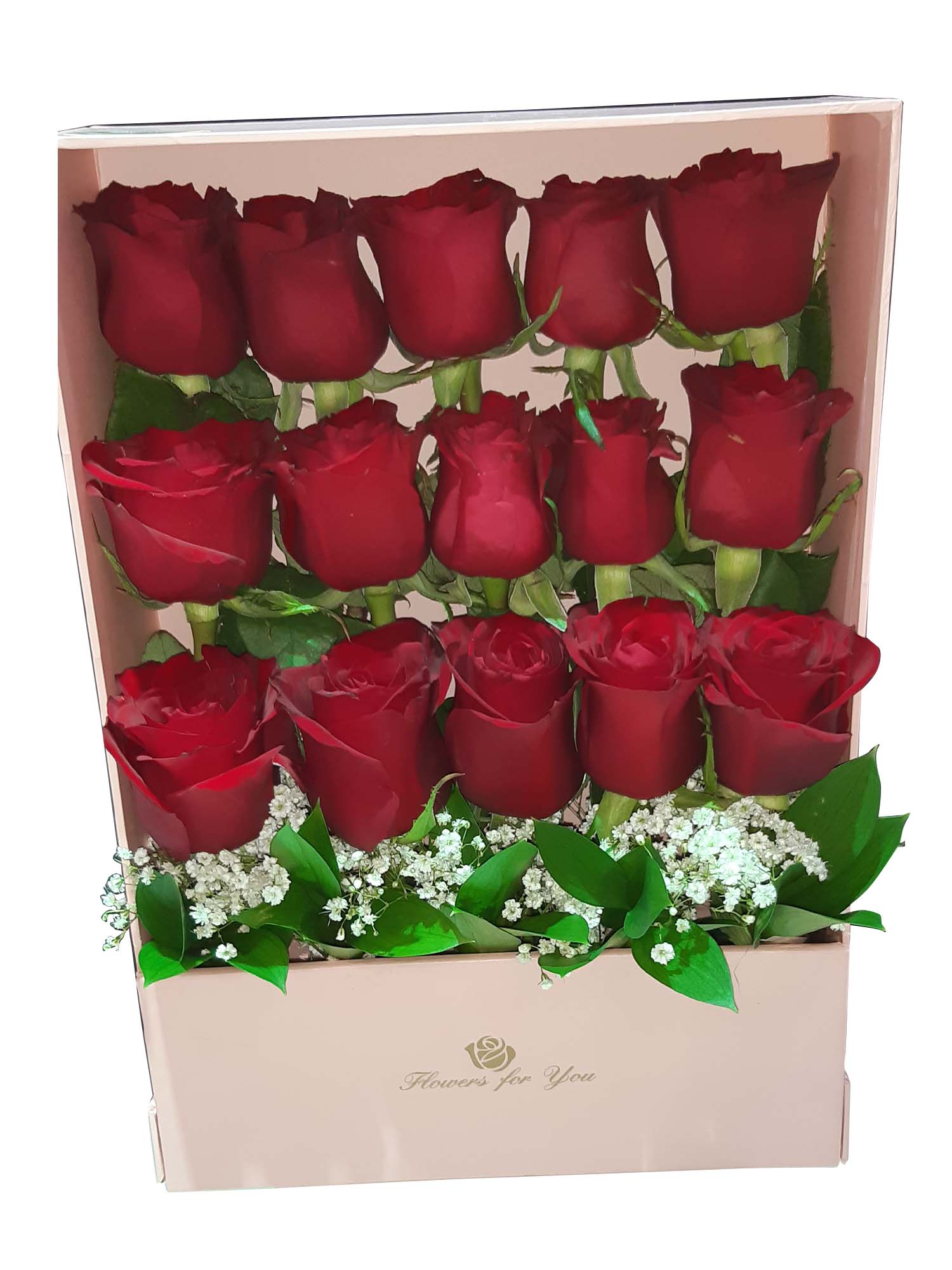 Unique Box Arrangement With Red Rose Buy Flowers in Dubai UAE