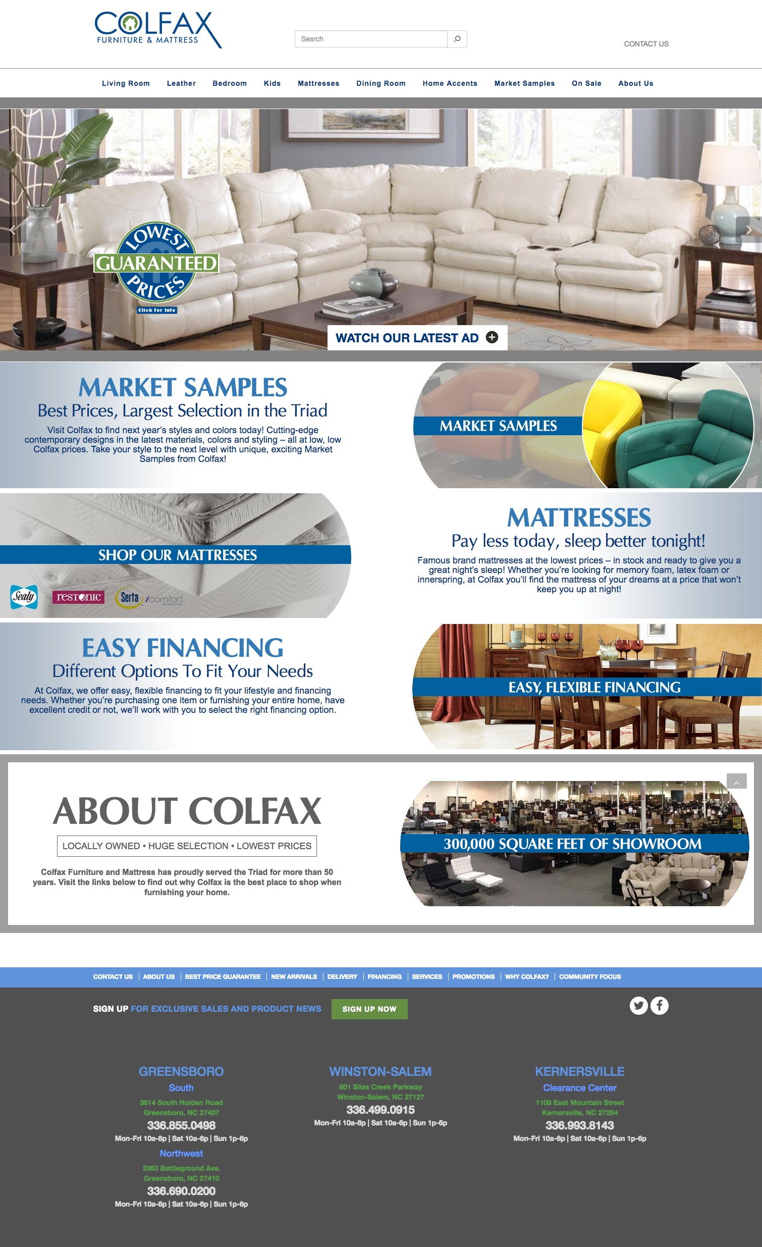 Colfax Furniture Swell Design & Development