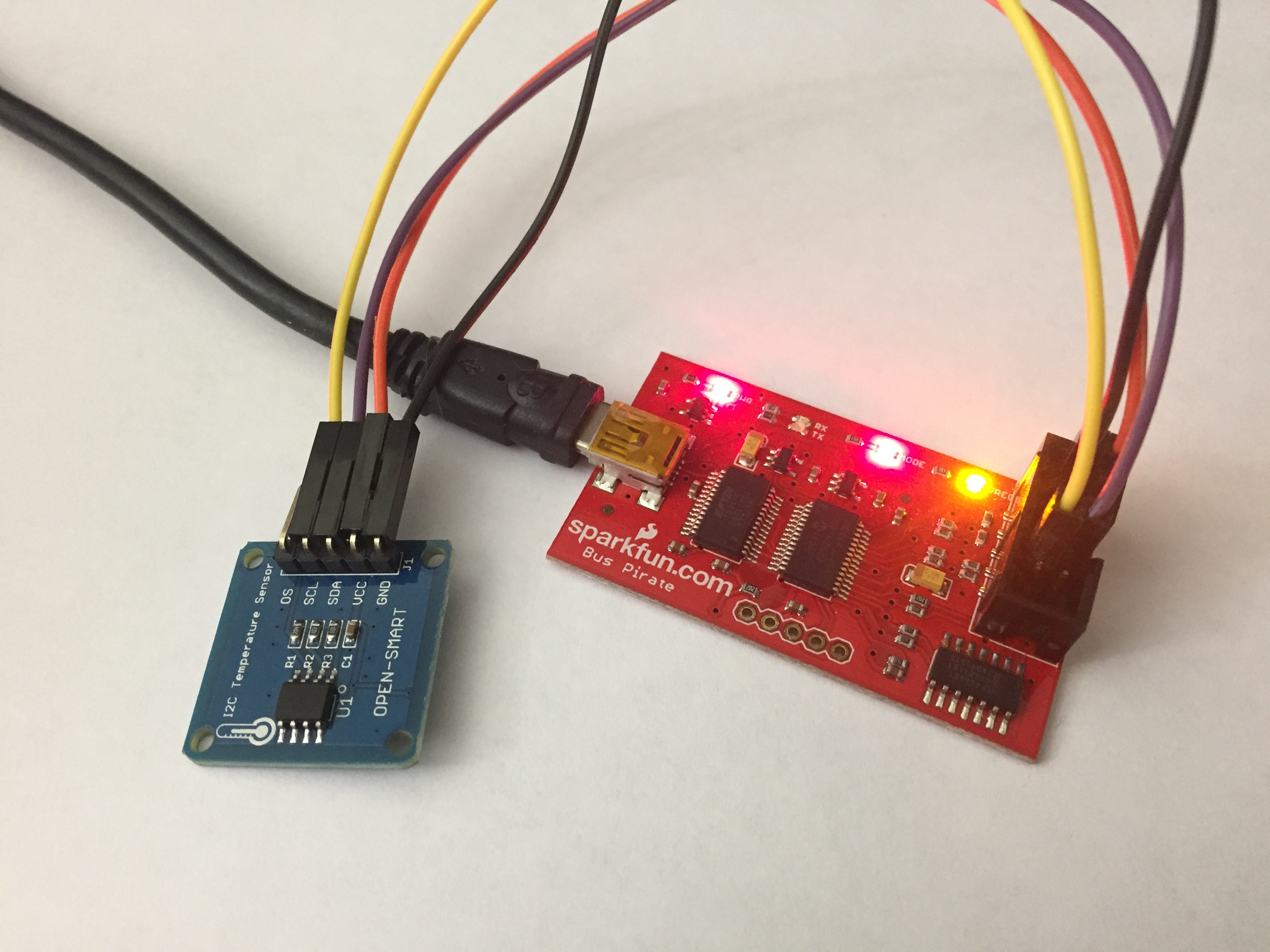 Logging I2C Data with Bus Pirate and Python