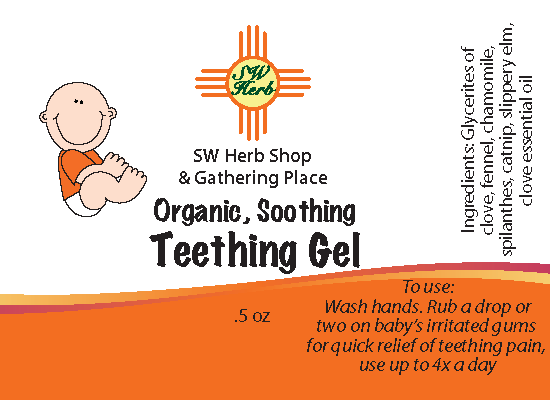 baby organics teething gel