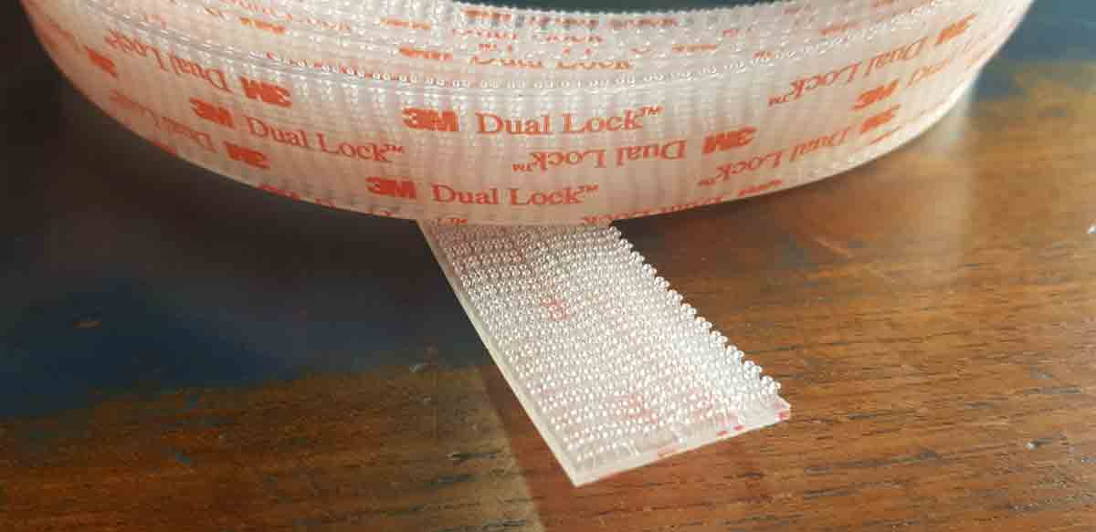 Velcro strap 3M transparent per meter SWITEC