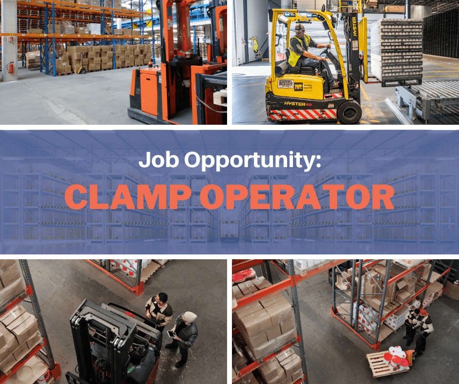 Job Opportunity Clamp Operator Swift Connect Inc