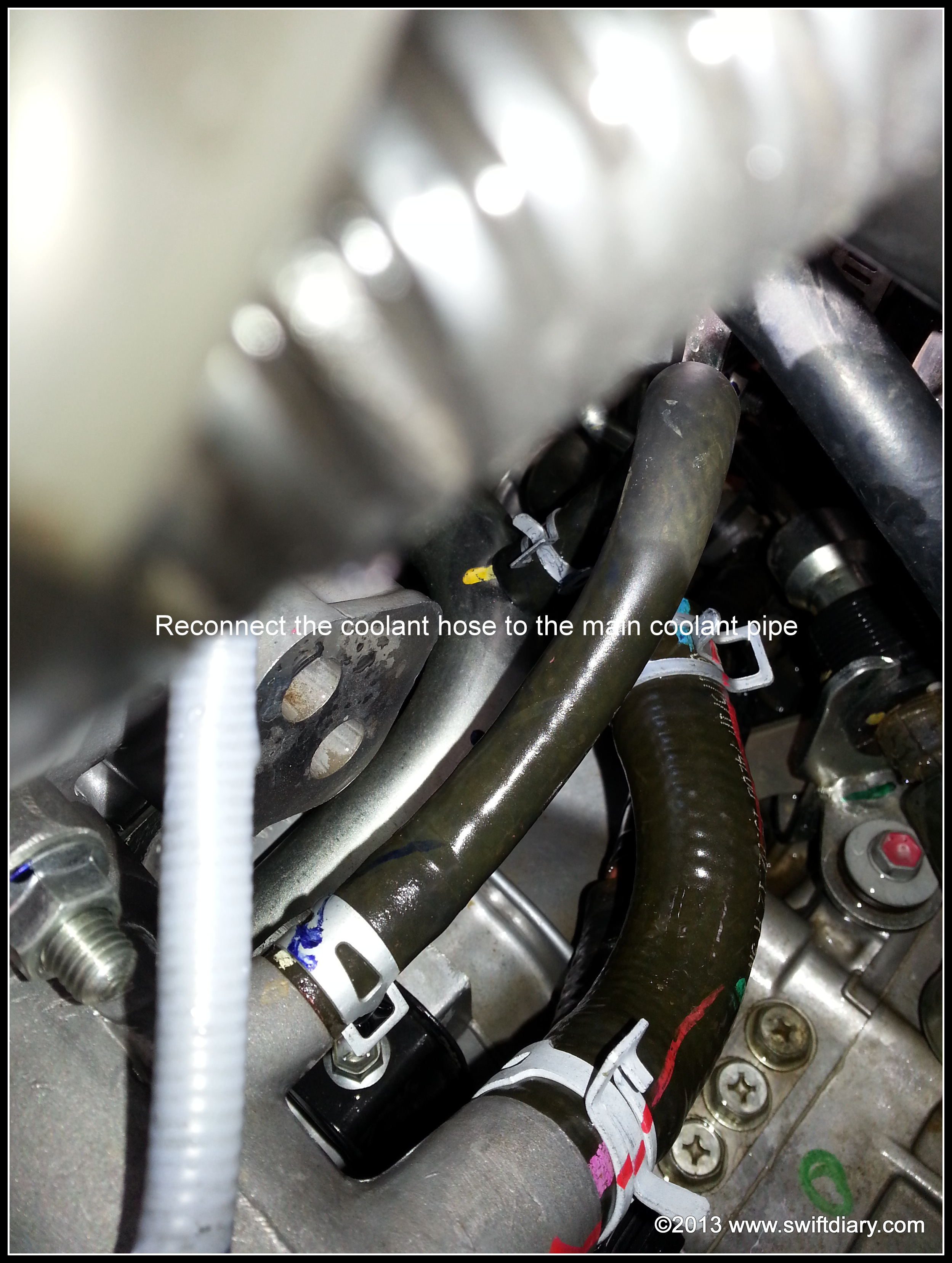 Swift Diary Throttle Body Coolant Bypass Suzuki Swift K12M