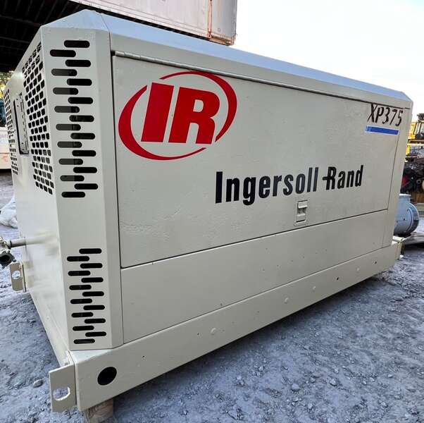 Used Ingersoll Rand XP375 Diesel Air Compressor 375 395024UKRB12