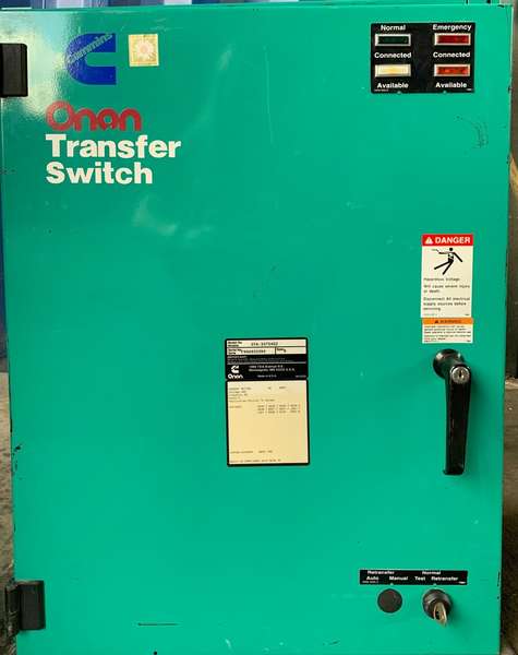 Used Cummins 40amp 480V Automatic Transfer Switch F990933394
