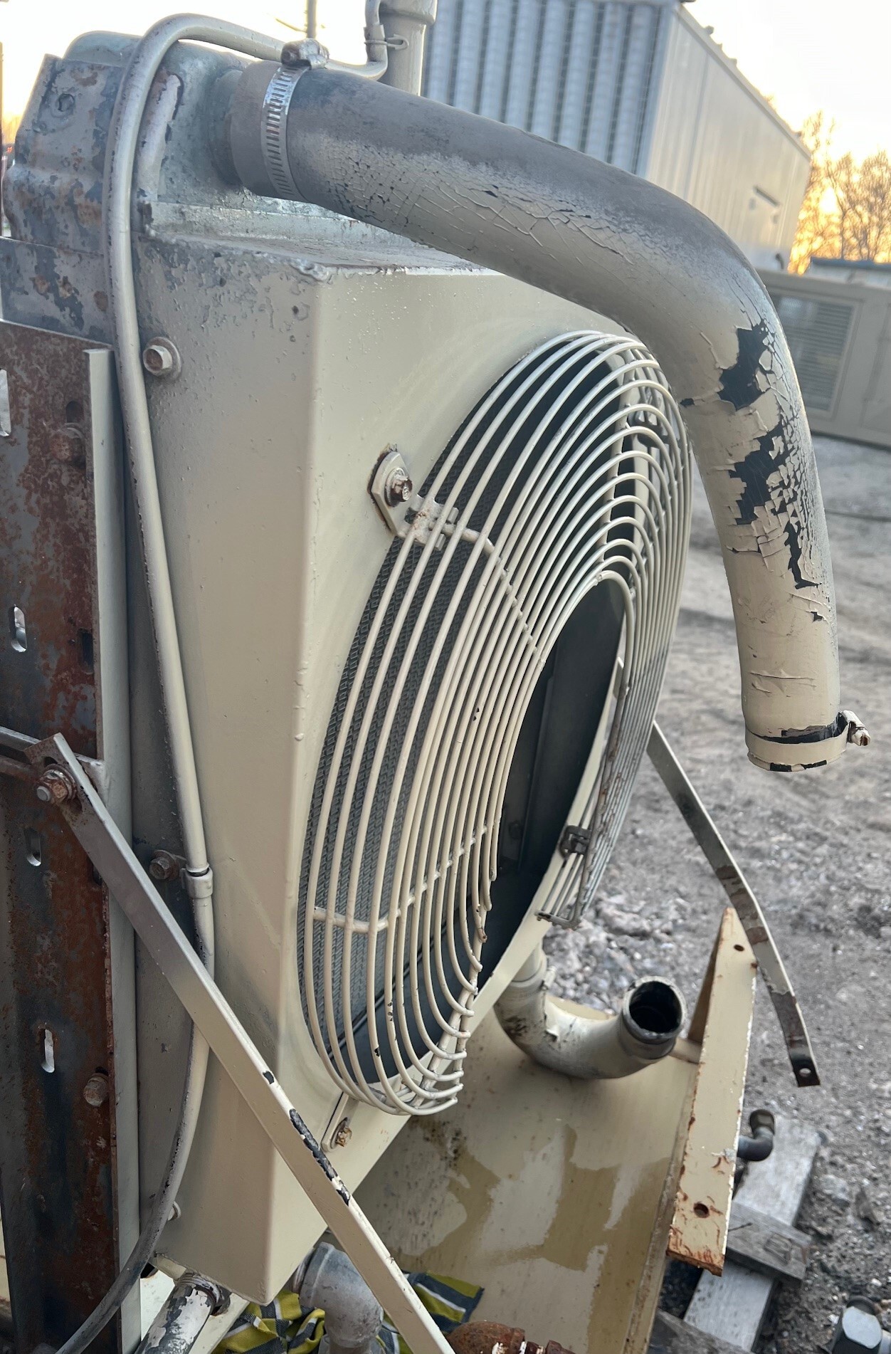 Used John Deere 4045T radiator Radiator