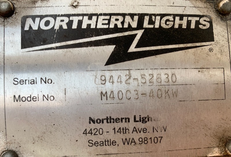 Used Northern lights M40C340kW Diesel Generator 40 944252630