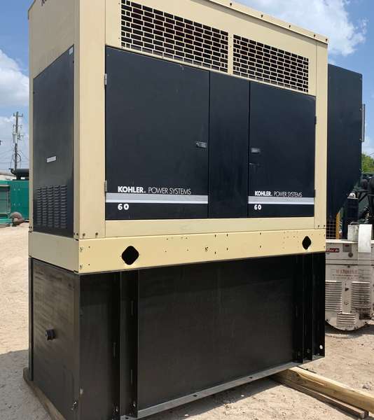 Used Kohler 60REOZJB Diesel Generator 60 2128669