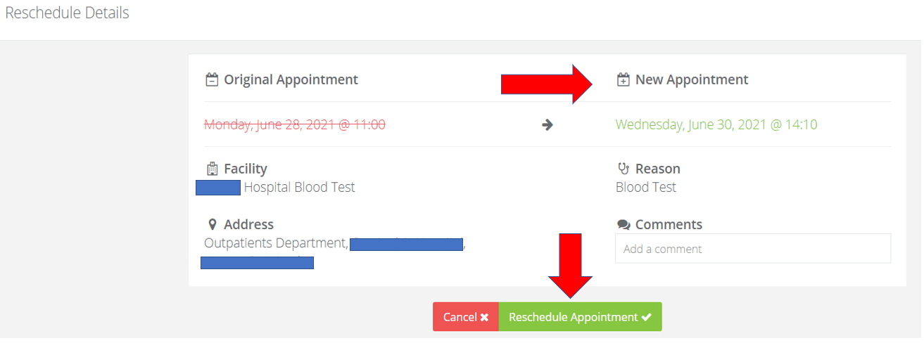 How Do I Reschedule My Appointment To Another Date Or Time? How Do I