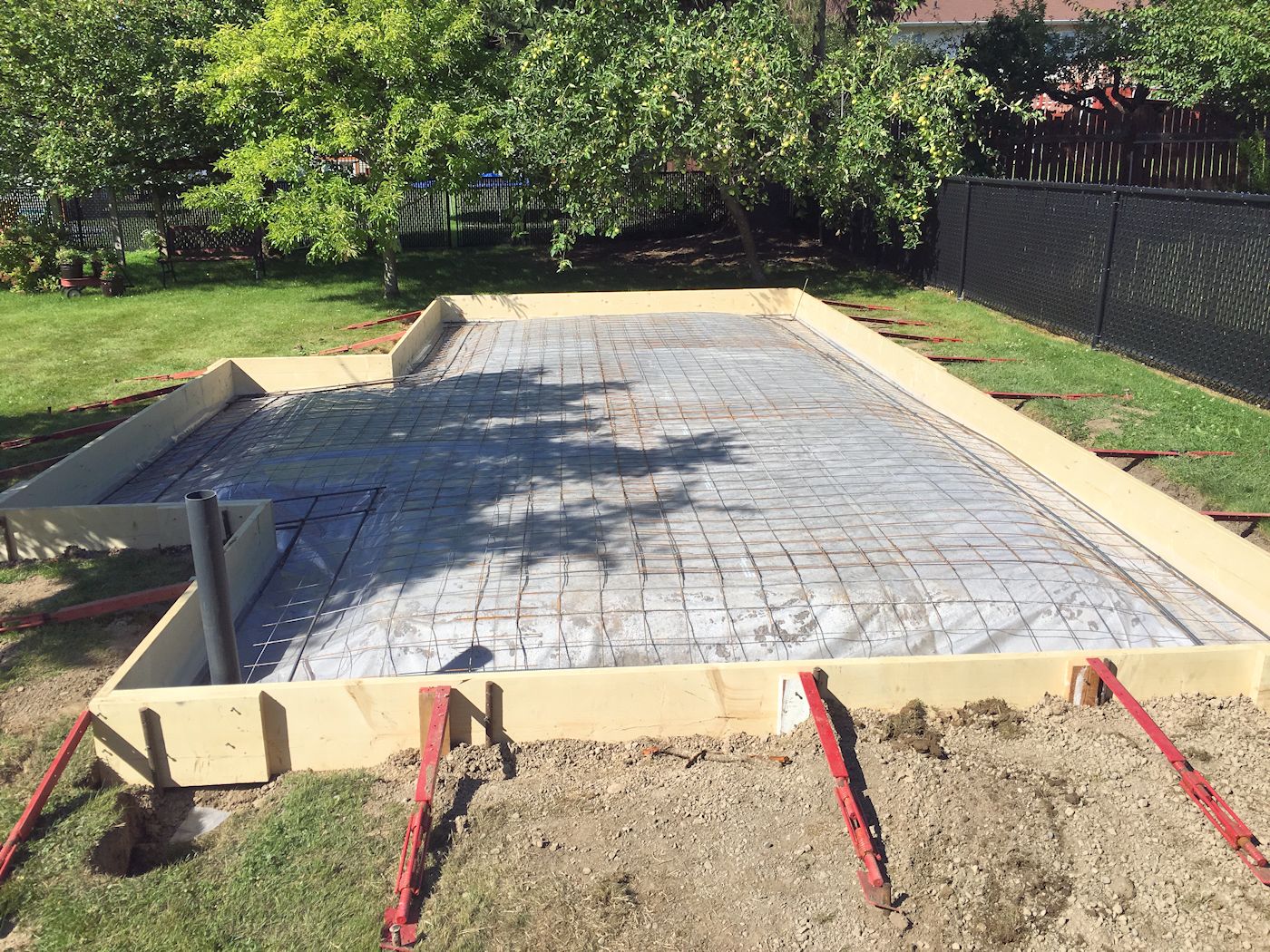 Concrete Slab Foundation Concrete Finishing Terrace BC