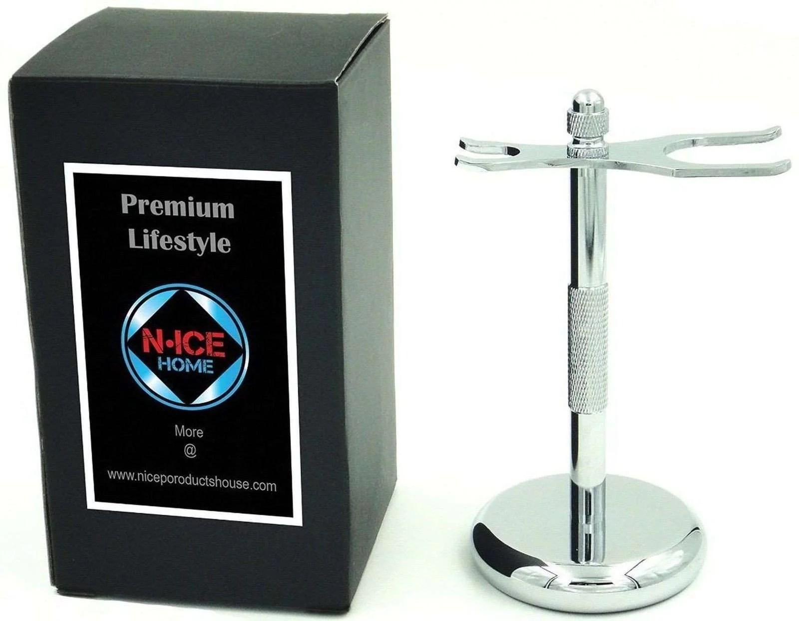 Razor Stand Deluxe Chrome Razor Stand Safety Razor Stand Shaving