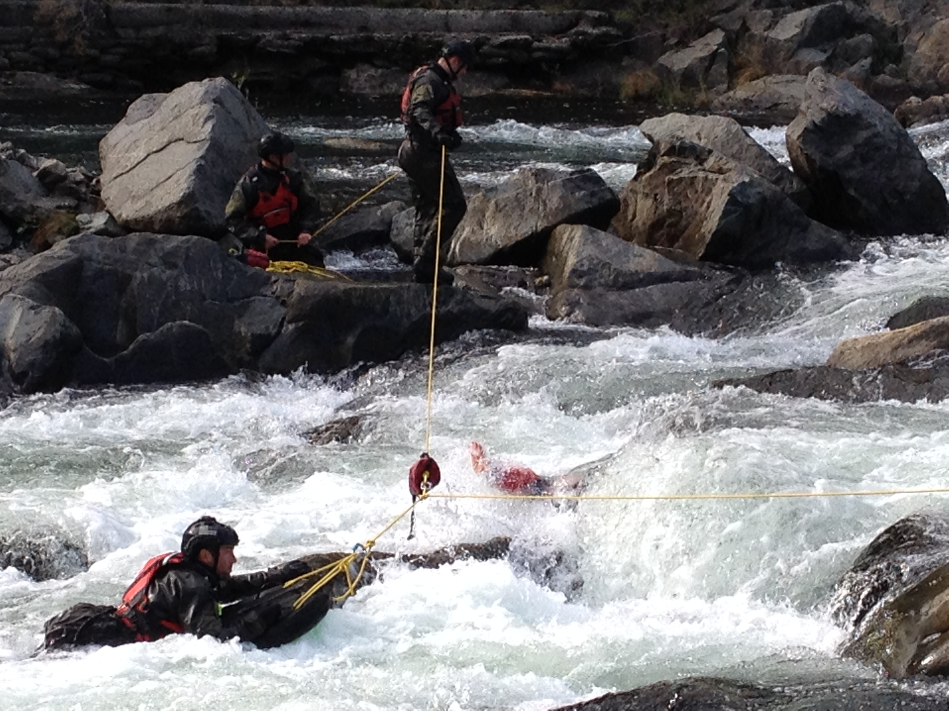 Access 2 point river board Swiftwater Rescue