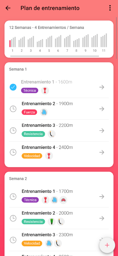Swim Coach App Entrenamientos Inteligentes para Natación y Triatlón