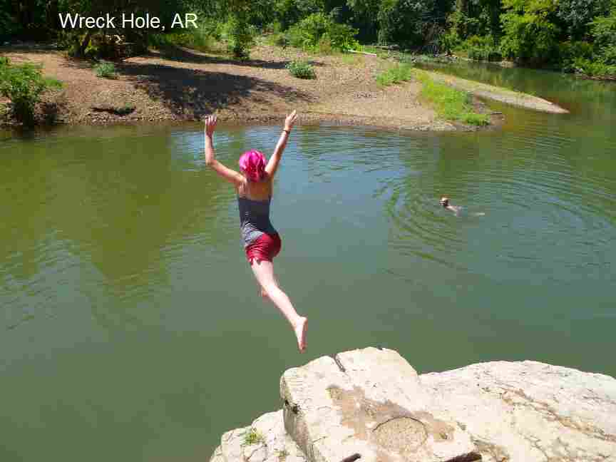 SwimmingHoles.info Arkansas Swimming Holes and Hot Springs rivers creek