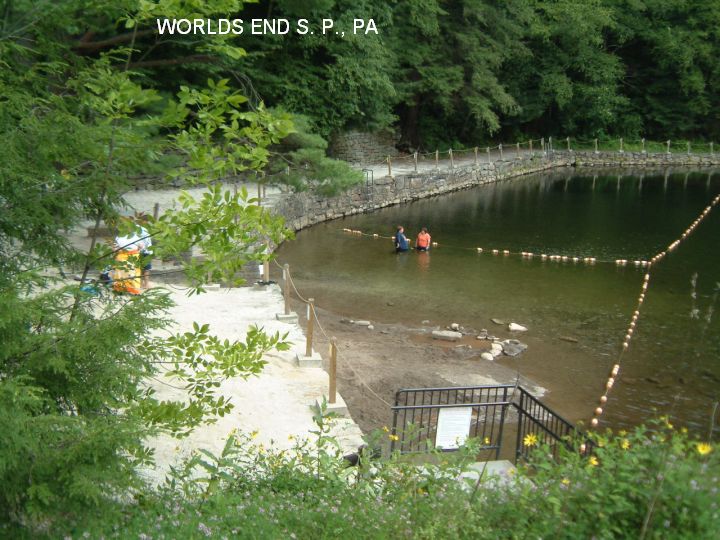 Pennsylvania Swimming Holes and Hot Springs rivers