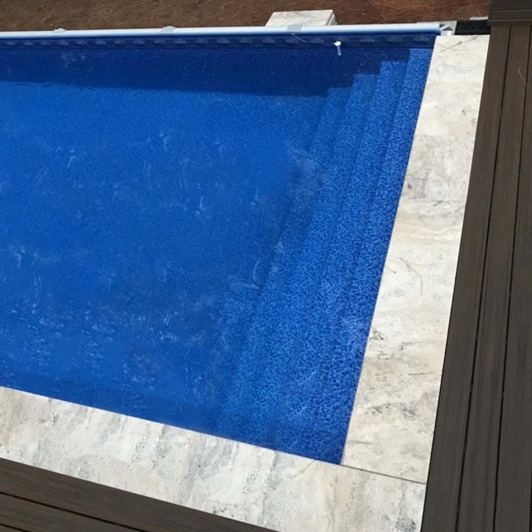 8' Full Length Stadium Steps for Hercules Swimming Pool Discounters