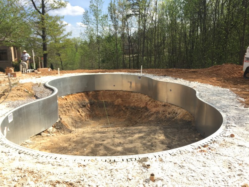 How much water evaporates from a pool each day? Swimming Pool
