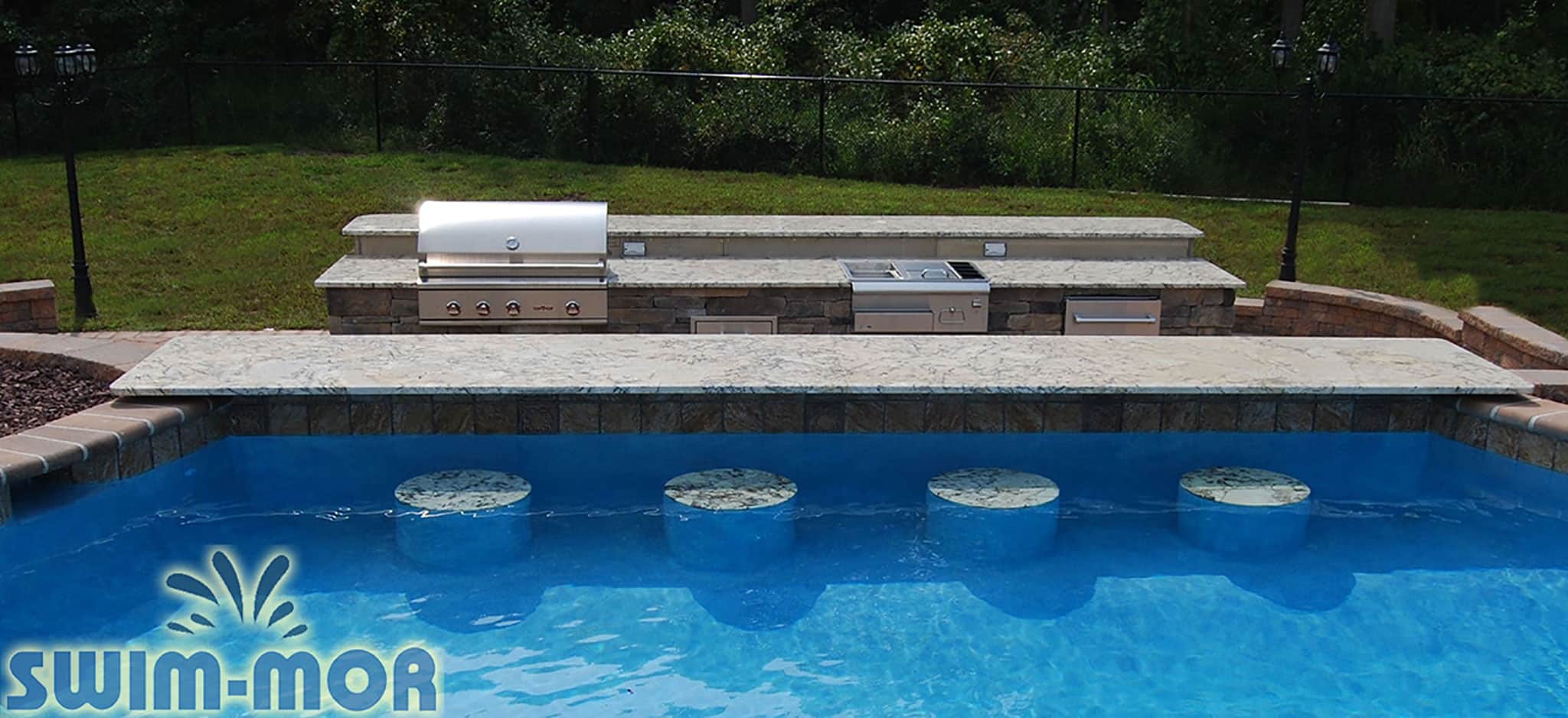 Pool Bar Stools, Tables & Pool Furniture SwimMor Pools