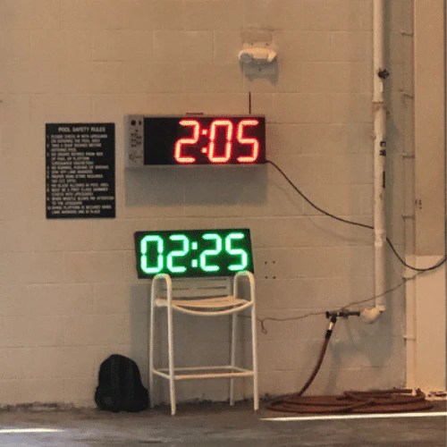 Swimnerd Digital Pace Clock Swimnerd Pace Clocks