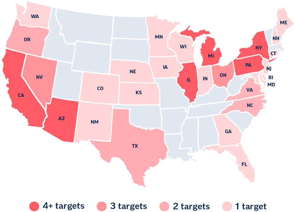 Protect the Democratic House majority Swing Left