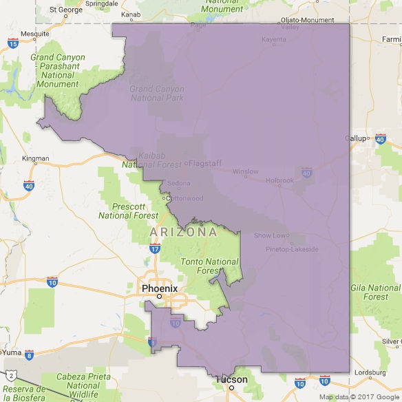 Arizona House District Map
