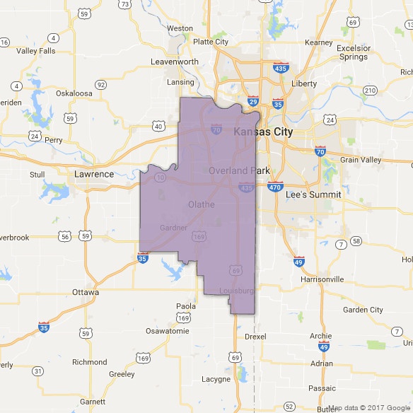 3Rd District Of Kansas Map Kansas's 3rd District Swing Left