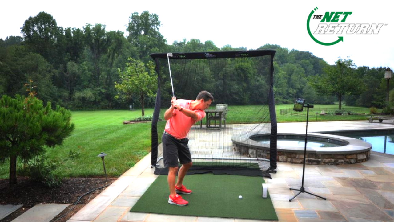 The Net Return Pro and Home Series Golf Net SwingSense
