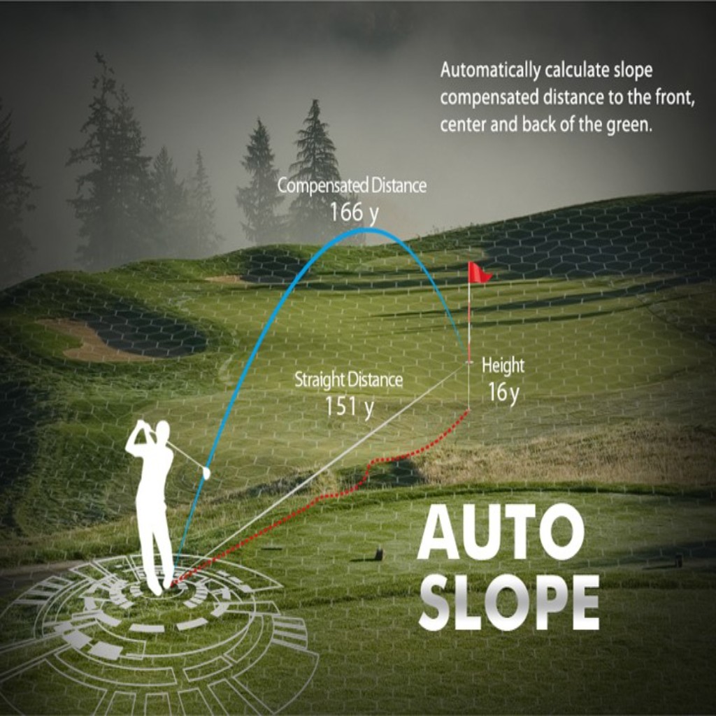 Voice Caddie G2 Hybrid Golf GPS Watch With Slope SwingSense