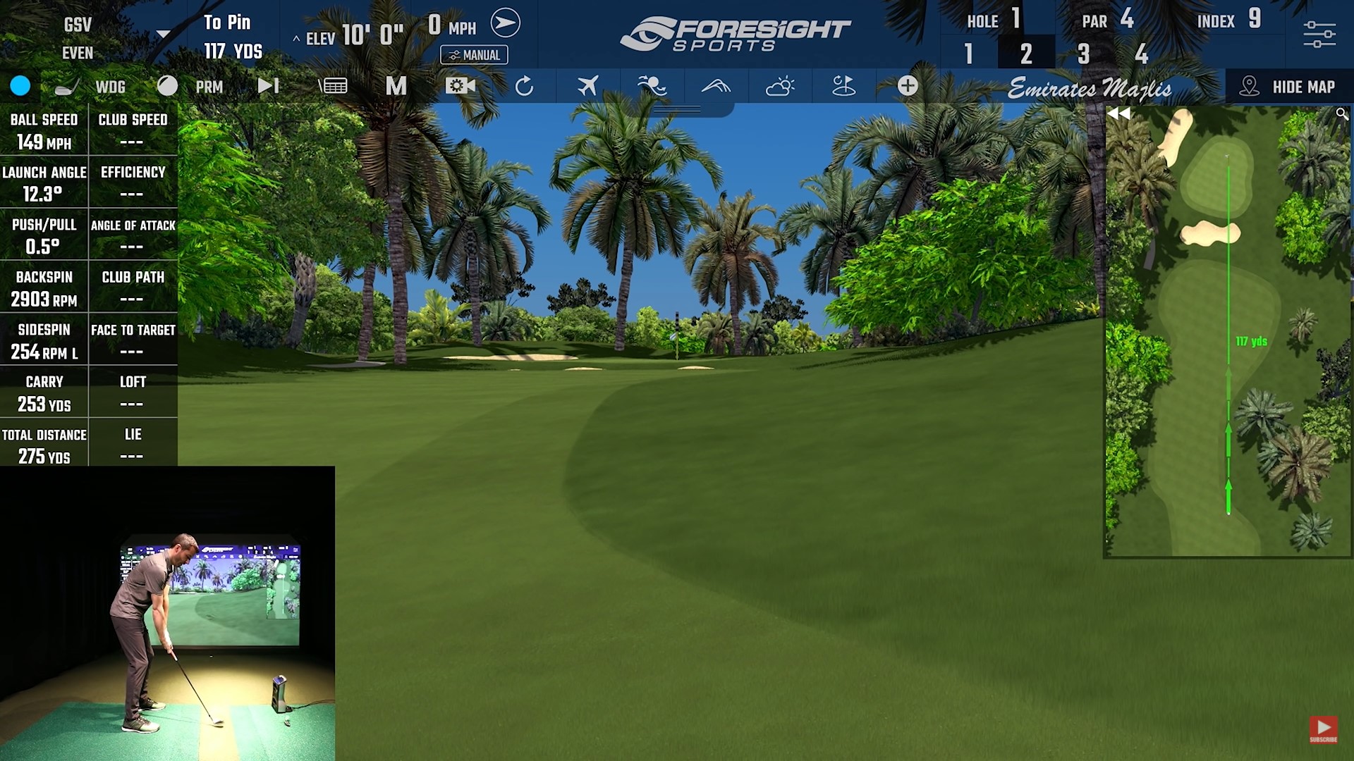 Foresight Sports GCQUAD FSX 2020 Golf Simulator Review