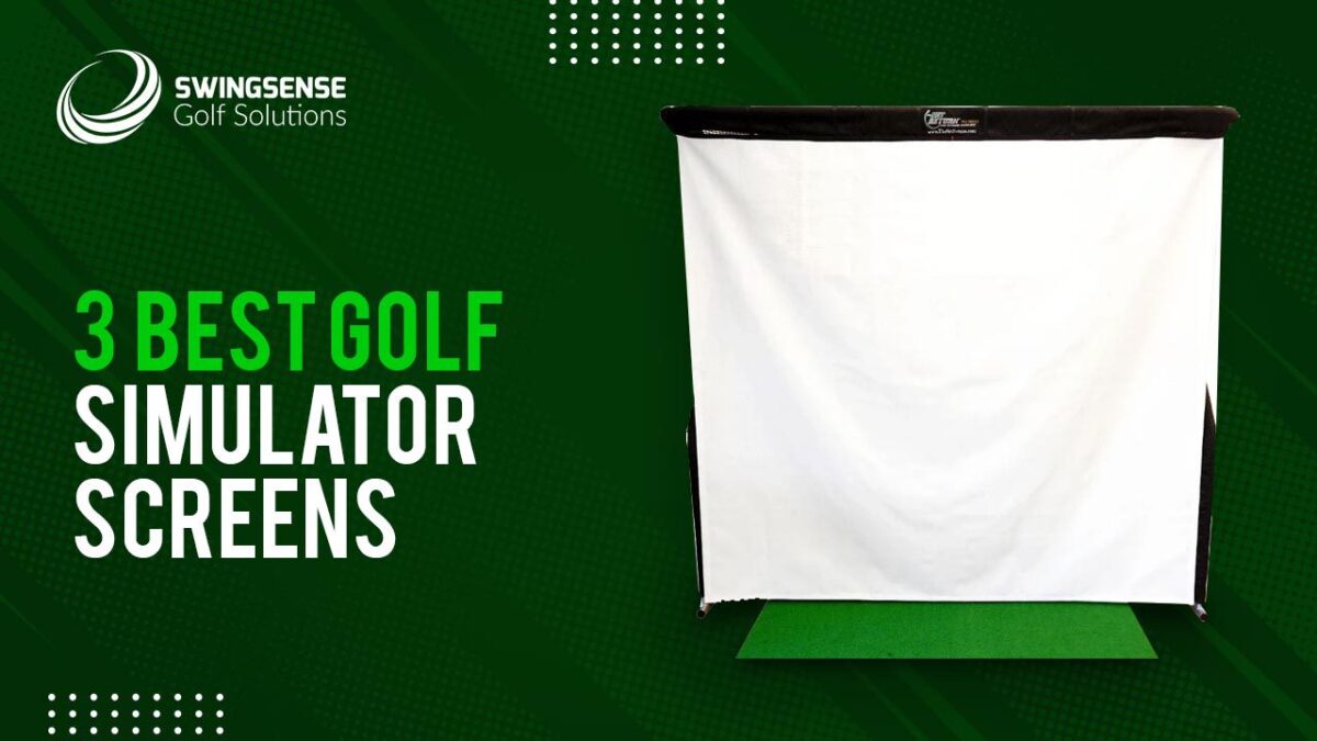 3 Best Golf Simulator Screens SwingSense