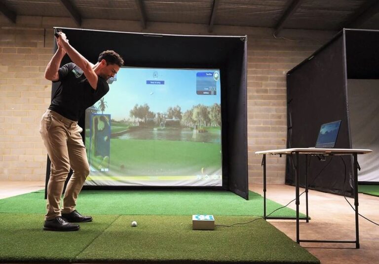2 Best Golf Simulator Screens & Enclosures SwingSense