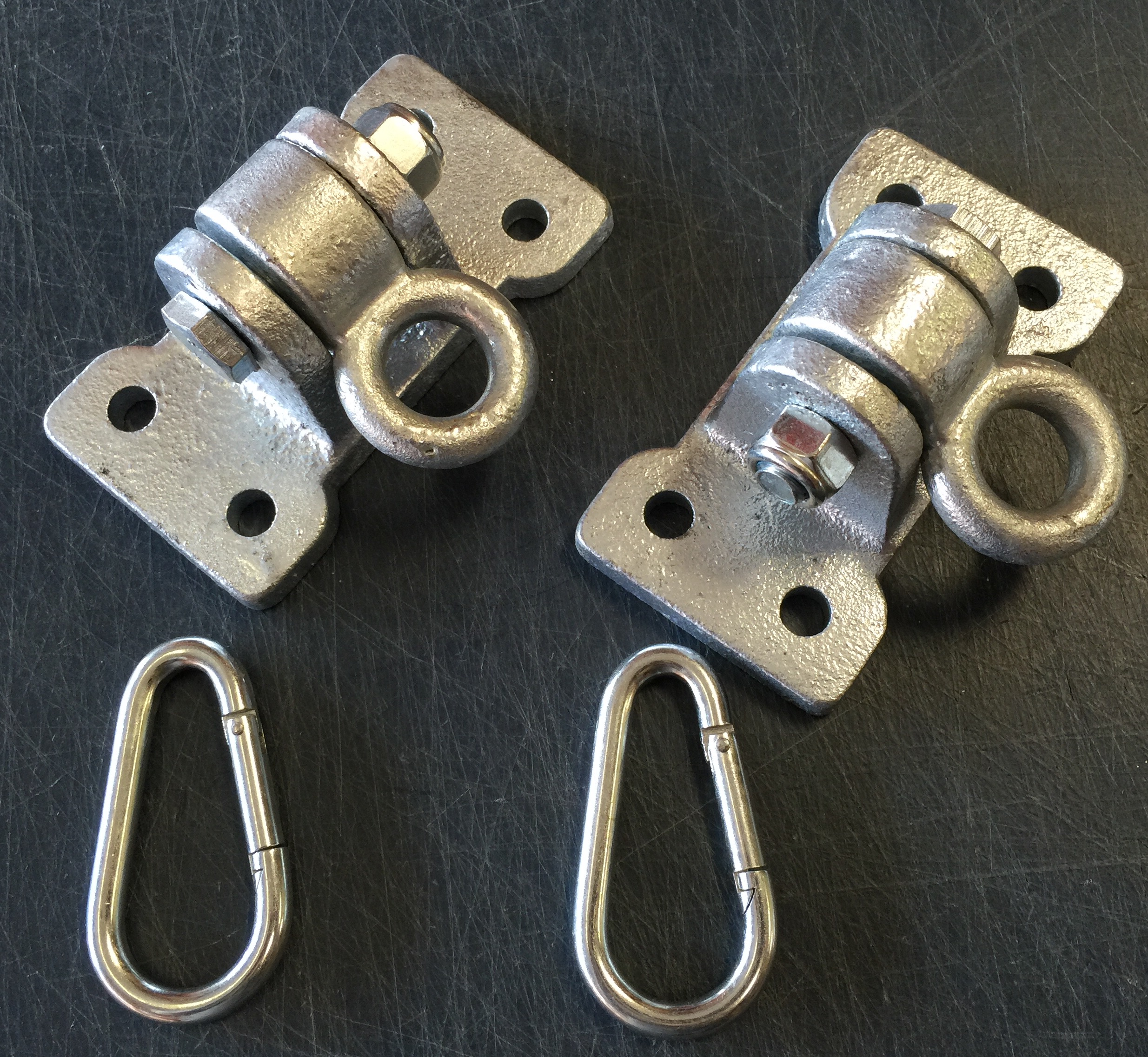 Swing Hangers and Tire Swivels