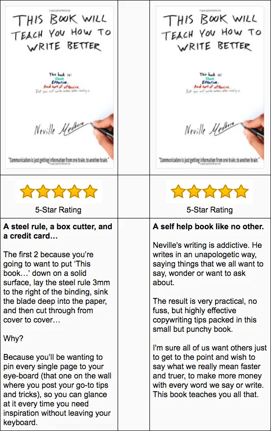 The Star Rating Testimonial Swipe File