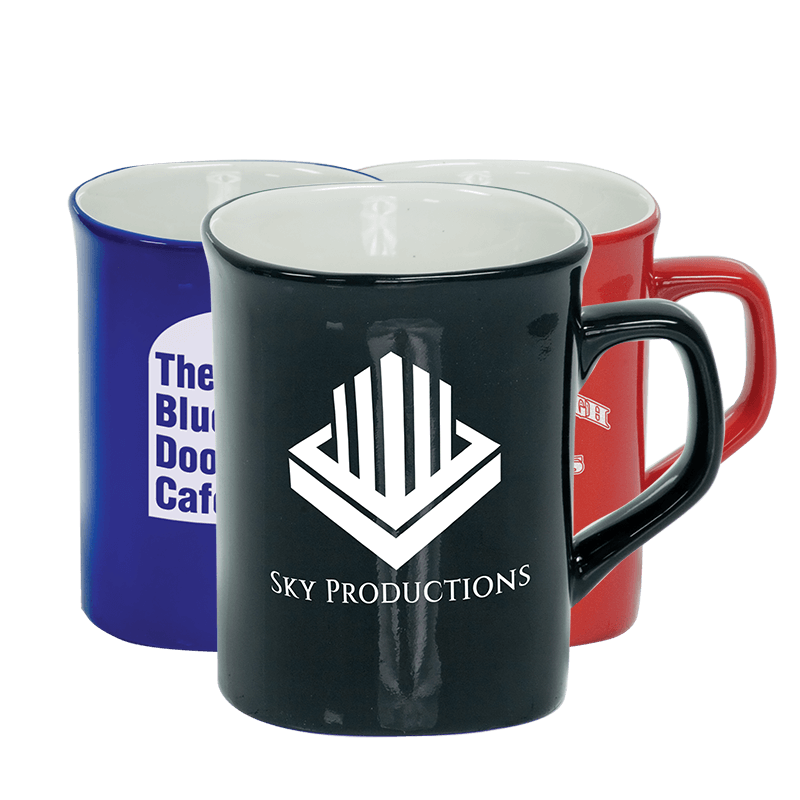 10 oz. Ceramic Rounded Corner Mug ⋆ Swipper Designs