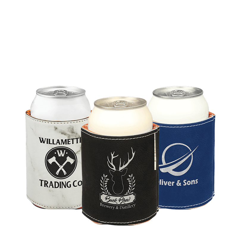 Leatherette Beverage Holder ⋆ Swipper Designs