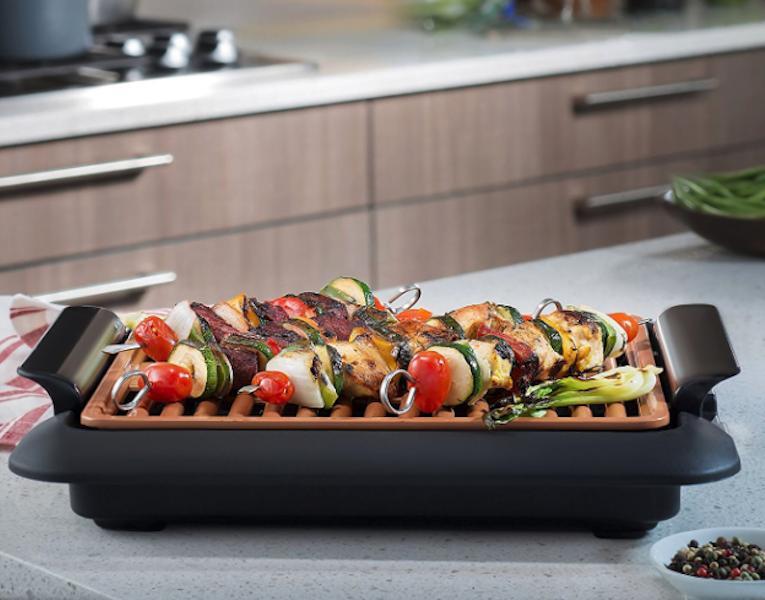 Smokeless Electric Grill Lets You Keep Your Cooking Indoors