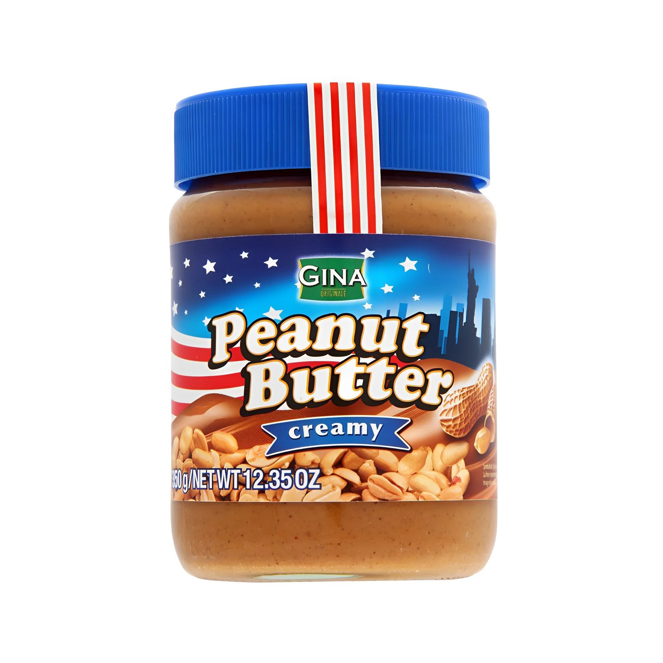 PEANUT BUTTER CREAMY 530GR x12pcs Swiss Distribution