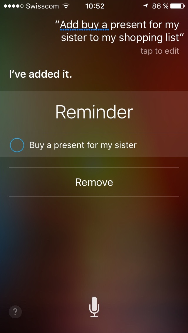Did you know that the Reminders App in OS X has intelligent text