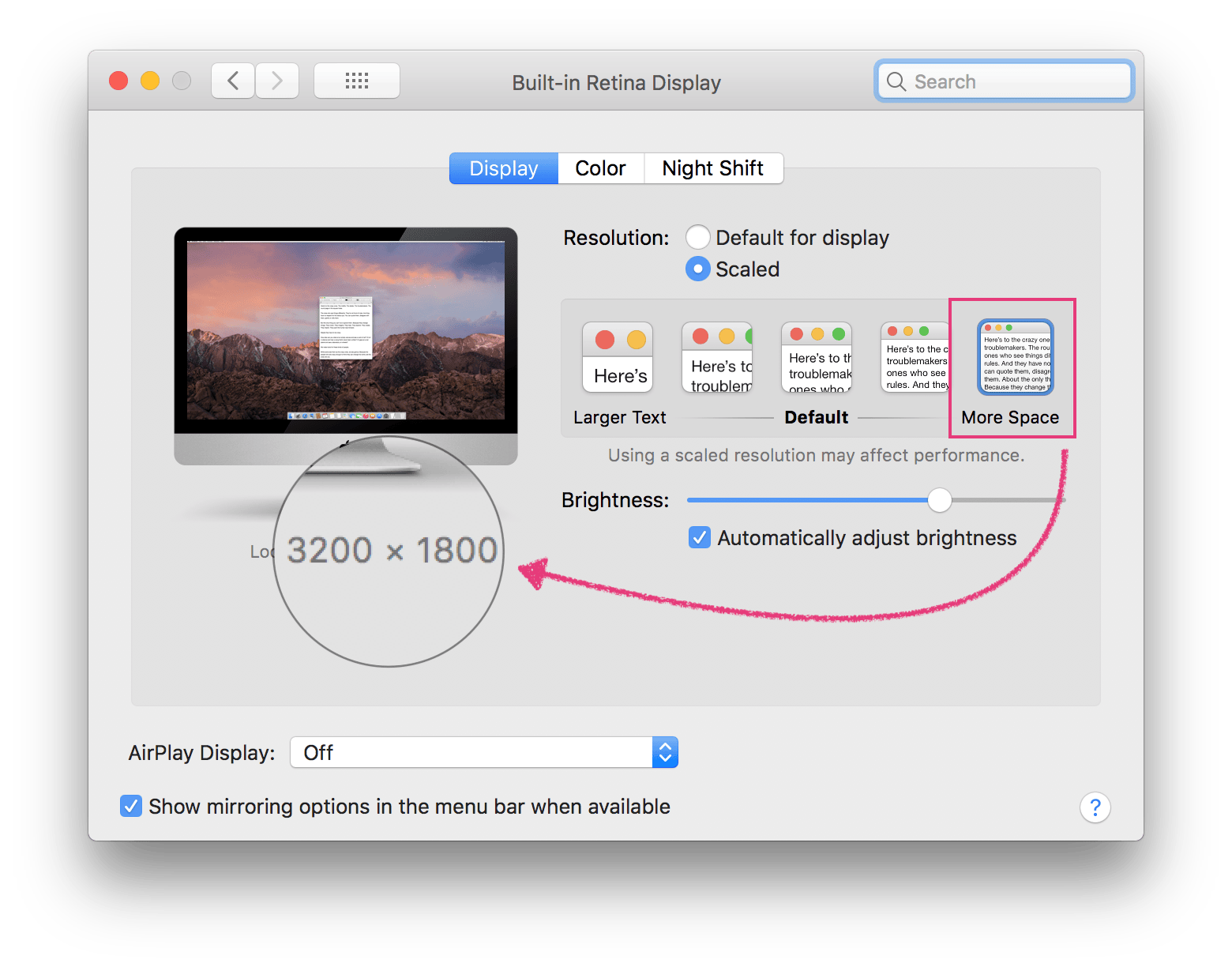Got an iMac 4K or iMac 5K? This is how you can change to full 4k or 5k