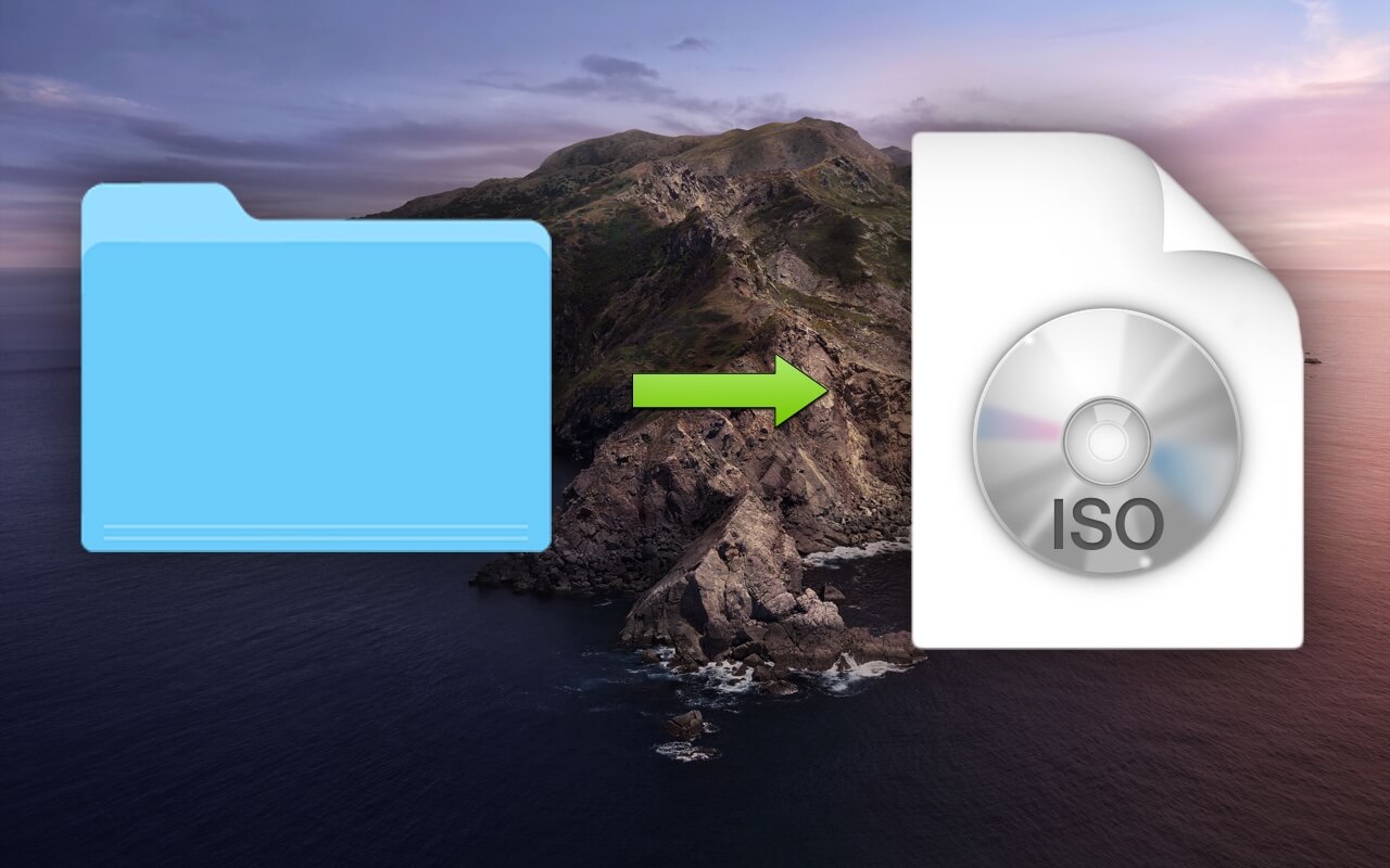 Make an ISO disk image in macOS Catalina Swiss Mac User