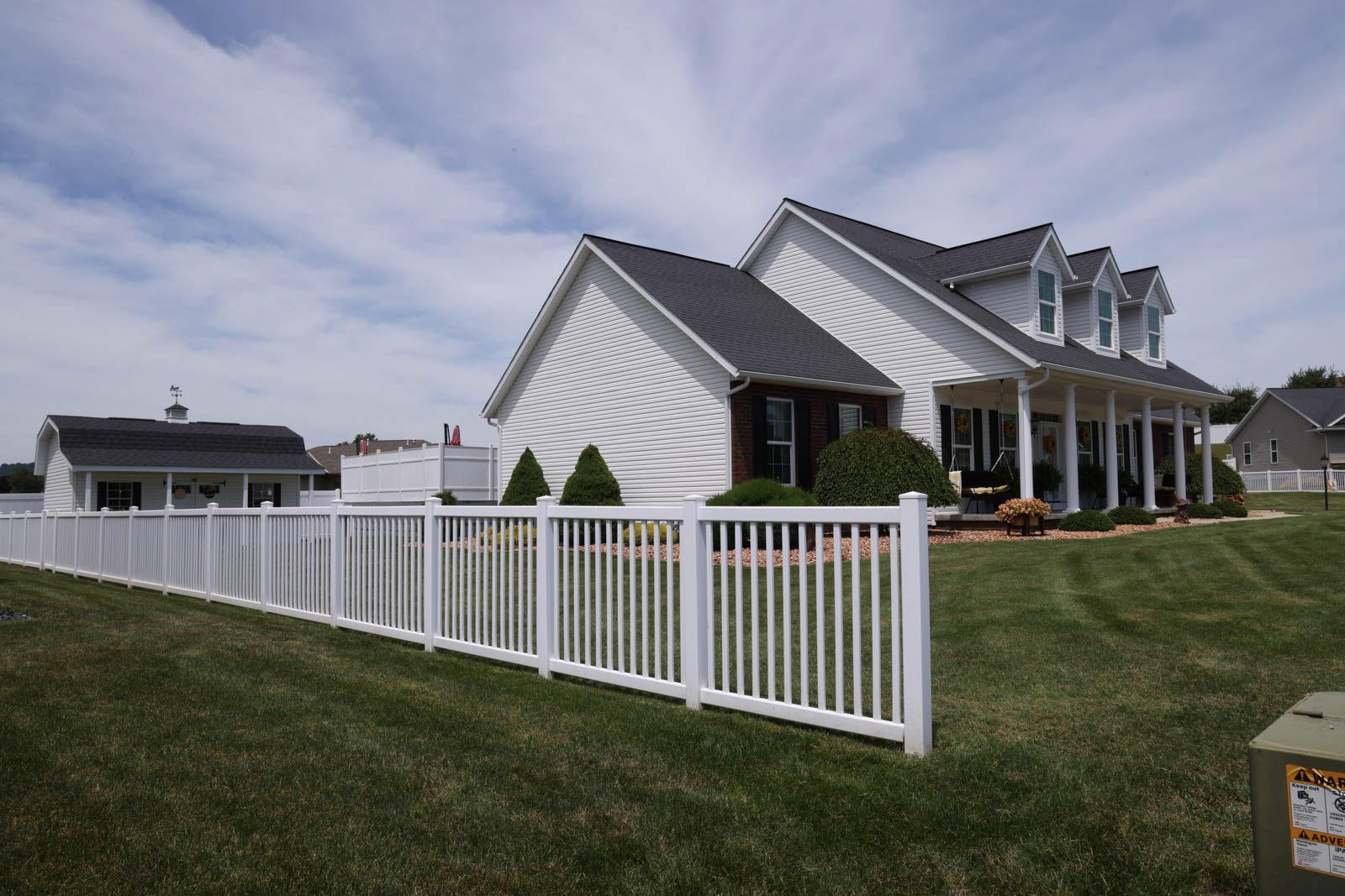 Residential Swiss Valley Fence