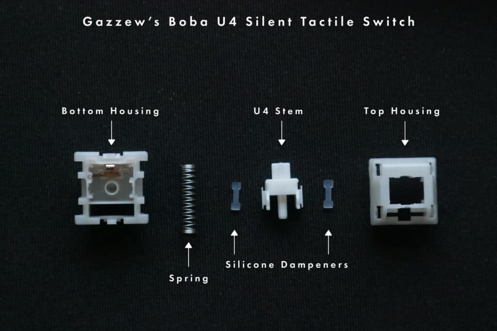 Gazzew's Boba U4 Review Silent Uprising Switch and Click
