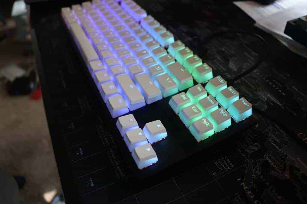 HyperX Pudding PBT Review A Light Show Switch and Click