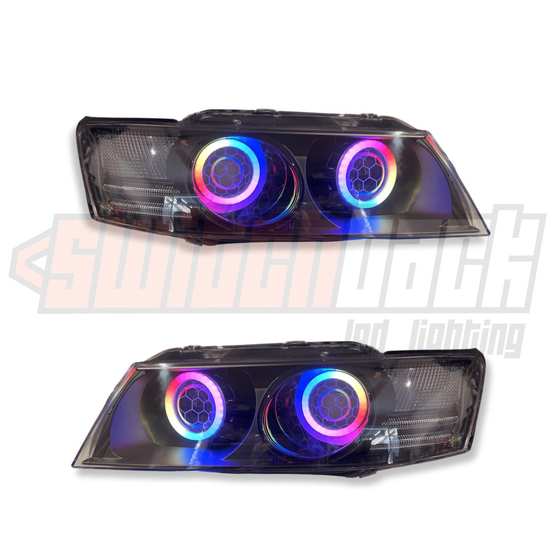 VZ Custom Headlights Switchback Lighting