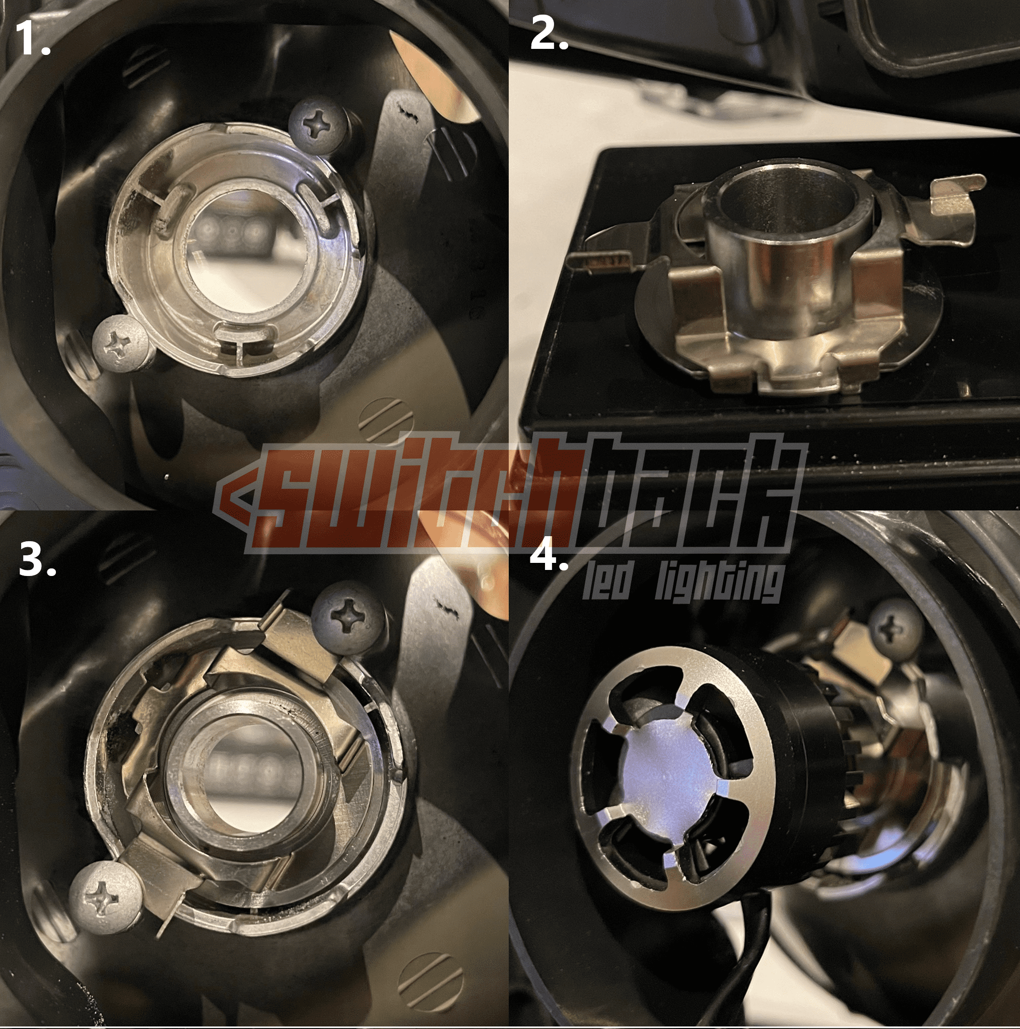 LEDs + Falcon FG MK1 to MK 2 Conversion Kit Switchback Lighting