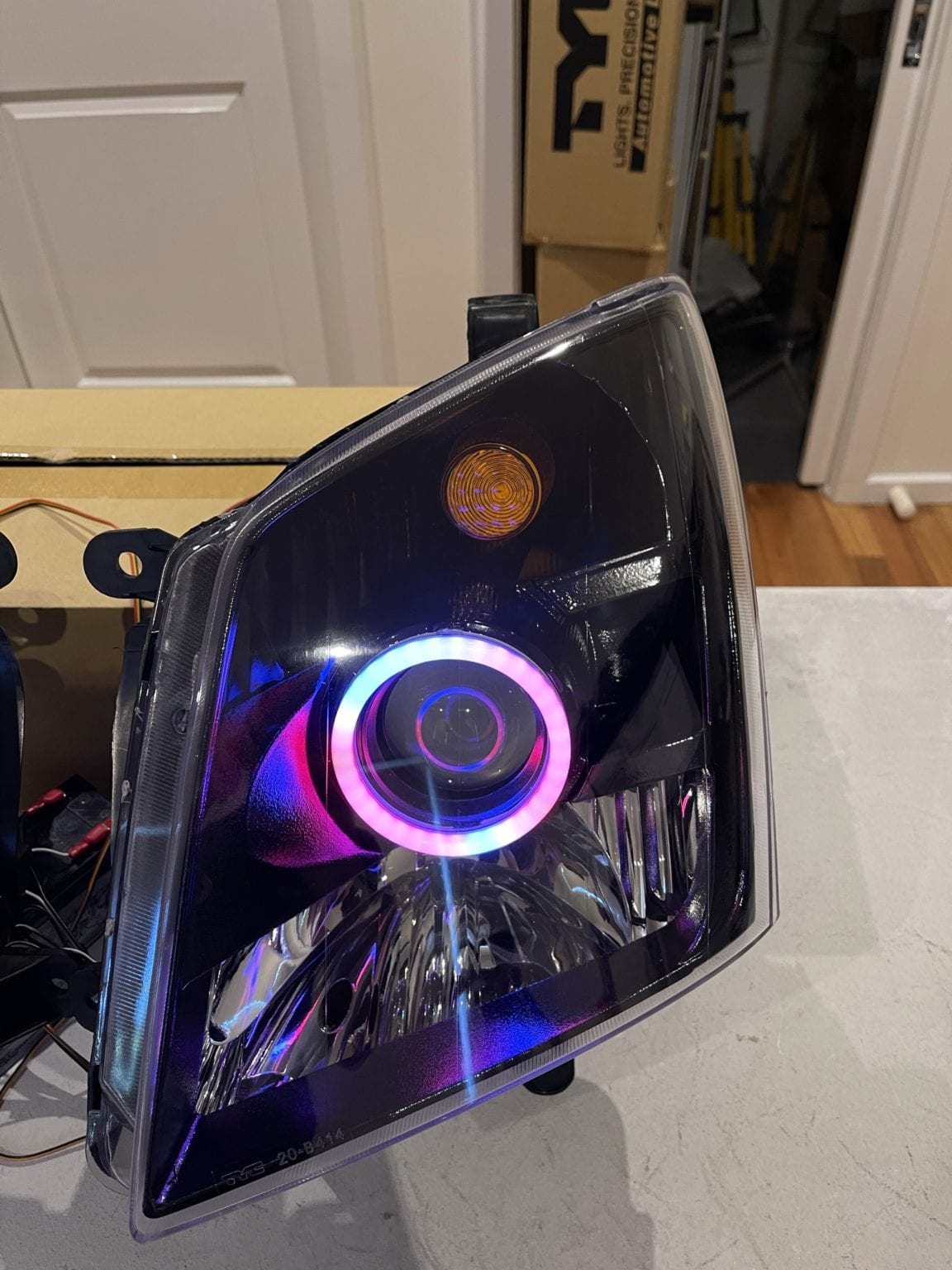 RA Rodeo 0608 Custom Projector Headlights Switchback Lighting