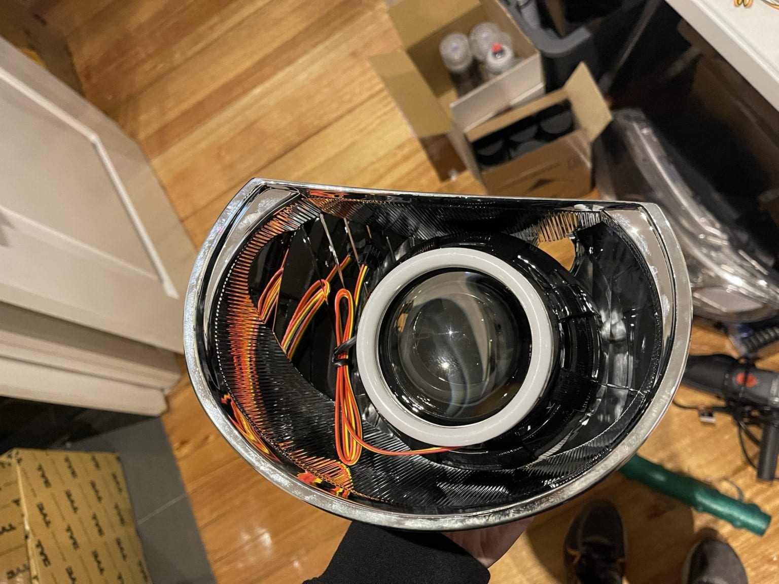 MN Triton Custom Headlights Switchback Lighting