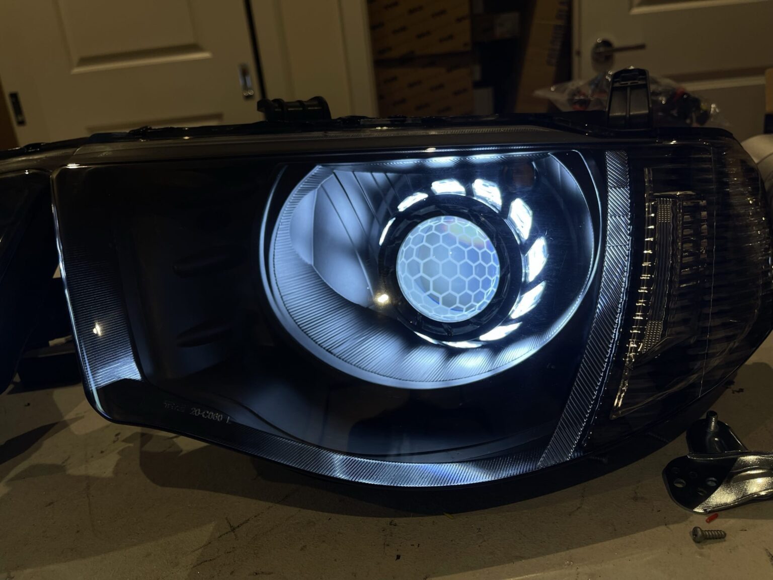 MN Triton Custom Headlights Switchback Lighting